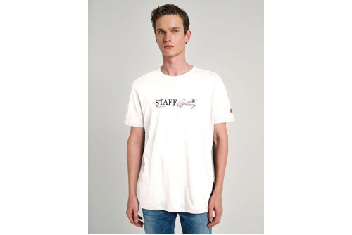 Staff Ken T-Shirt Ανδρικό (64-009.055 OFF WHITE)