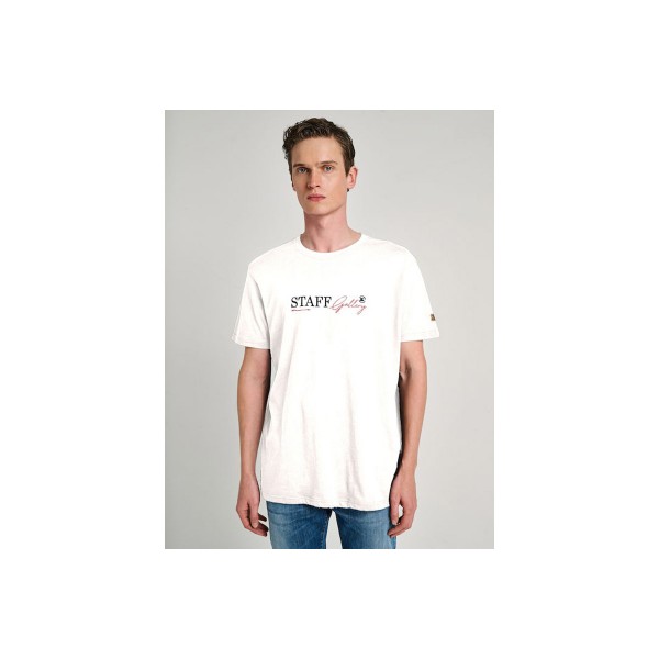 Staff Ken T-Shirt Ανδρικό (64-009.055 OFF WHITE)