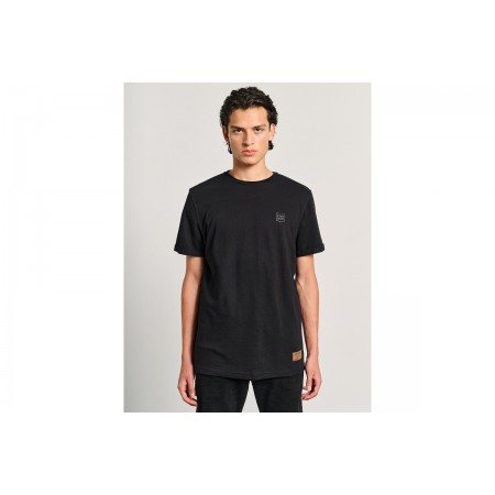 Staff Ανδρικό Κοντομάνικο T-Shirt Μαύρο