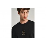 Staff Ανδρικό Κοντομάνικο T-Shirt Μαύρο