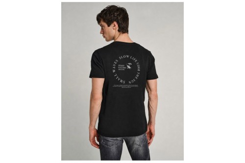 Staff Alan Wide Fit T-Shirt Ανδρικό (64-032.55 BLACK)