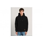 Staff Ανδρικό Φούτερ με Κουκούλα Μαύρο