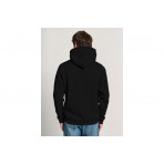 Staff Ανδρικό Φούτερ με Κουκούλα Μαύρο