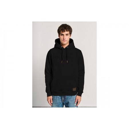 Staff Ανδρικό Φούτερ Κουκούλα Μαυρο 64-105.054.ν0090 