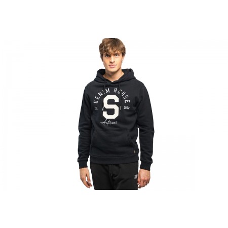 Staff Crown Man  Hoodie Black 64-107.048.ν0090 