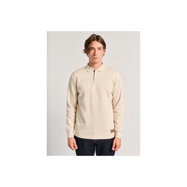 Staff Ανδρική  Βαμβακερή Μπλούζα  Πόλο Γιακάς Taupe 64-321.054.ν0 (64-321.054 N0076-TAUPE)