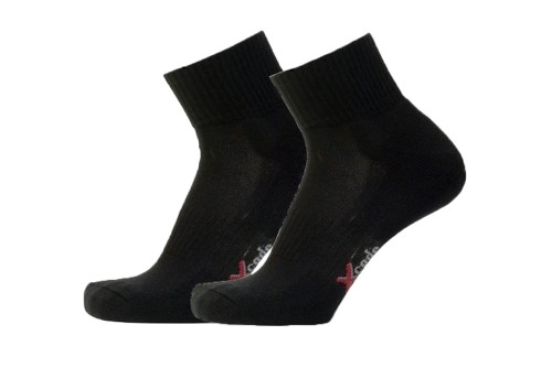 X-Code Athletic Sneaker Κάλτσες Κοντές 2 Ζευγάρια (64000 BLACK)