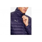 Puma Teamliga Light Ανδρικό Μπουφάν Puffer Μπλε Σκούρο