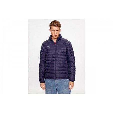 Puma Teamliga Light Ανδρικό Μπουφάν Puffer Μπλε Σκούρο