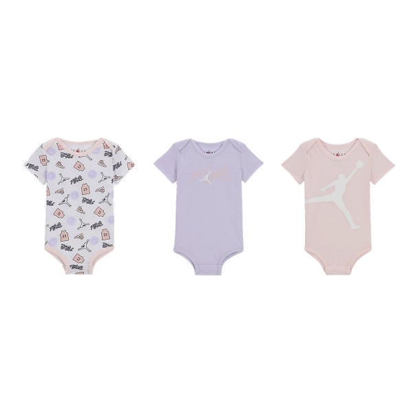 Jordan Bodysuits 3Pc Σετ Κορμάκια 3 -  Τεμάχια (65D015 AG0)