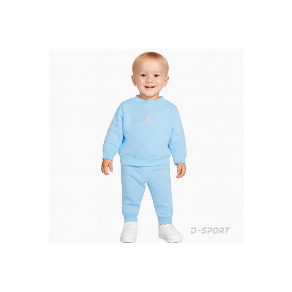 Jordan Mountainside Fleece 12?24M Σετ Φόρμας (65F343 U9G)