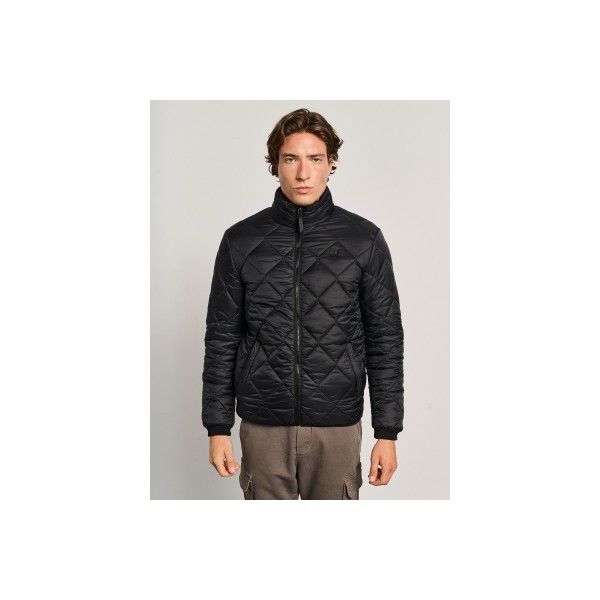 Staff Ανδρικό Φουσκωτό Μπουφάν Μαυρο 66-002.054.ν0090 (66-002.054 BLACK)