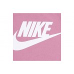 Nike Club Βρεφικό Σετ Κοντομάνικη Μπλούζα - Σορτς Ροζ