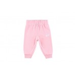 Nike Club Βρεφικό Σετ Ζακέτα με Κουκούλα - Παντελόνι Φόρμας Ροζ