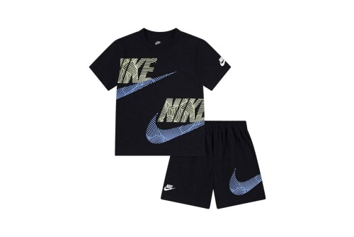 Nike Sportswear In The Zone Relaxed Jersey Σετ Με Σορτς (66N737 023)