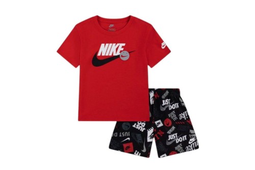 Nike Sportswear Allover Print Σετ T-Shirt Με Σορτς (66N945 023)