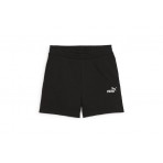 Puma Essentials No. 1 Logo Γυναικείο Αθλητικό Σορτς Μαύρο