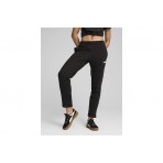 Puma Essentials Small No. 1 Logo Γυναικείο Παντελόνι Φόρμας Μαύρο