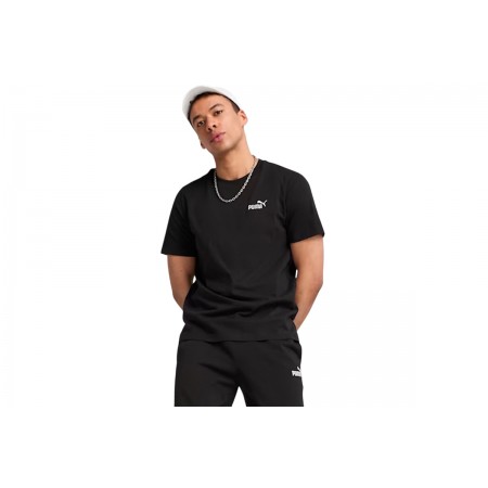Puma Ess Small No 1 Logo T-Shirt Ανδρικό 