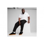 Puma Ess Pique Ανδρική Κοντομάνικη Polo Μπλούζα Λευκή