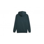 Puma Essentials Full-Zip Ανδρική Βαμβακερή Ζακέτα Κυπαρισσί