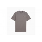 Puma Tech Ανδρικό Κοντομάνικο T-Shirt Γκρι