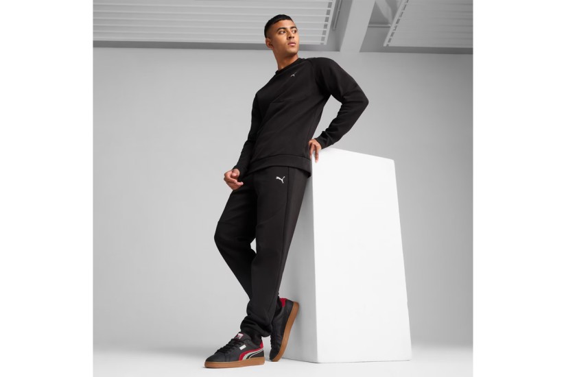 Puma Pumatech Ανδρικό Παντελόνι Φόρμας Μαύρο