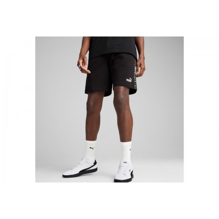 Puma Essentials Tape Ανδρικό Αθλητικό Σορτς Μαύρο
