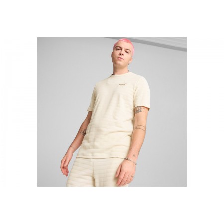 Puma Essentials Elevated Structured T-Shirt Ανδρικό 