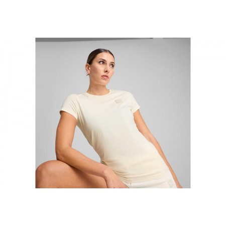 Puma Ess Elevated Tee T-Shirt Γυναικείο 