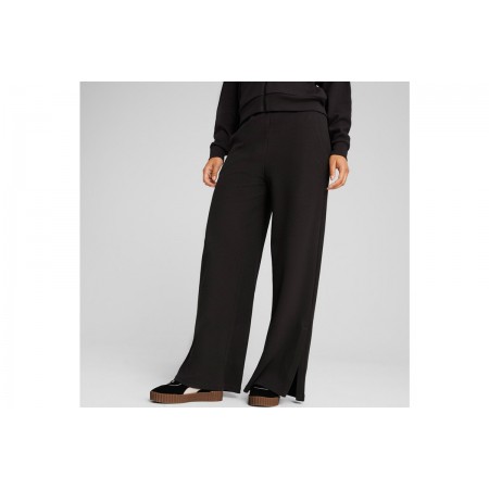 Puma Her High-Waist Straight Παντελόνι Φόρμας Γυναικείο 