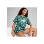 Puma Essentials Graphic Relaxed Γυναικείο Κοντομάνικο T-Shirt
