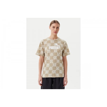 Puma Essentials Graphic T-Shirt Γυναικείο 