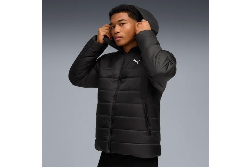 Puma Essentials Hooded Padded Μπουφάν Puffer Ανδρικό (685211 01)
