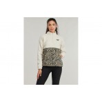 Puma Essentials Animal Print Μακρυμάνικη Μπλούζα Με Φερμουάρ
