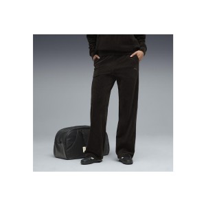 Puma Essentialls Elevated Velour Παντελόνι Φόρμας Γυναικείο (688108 01)