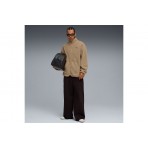 Puma Essentials Ανδρική Ζακέτα Sherpa Μπεζ