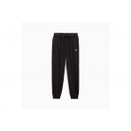 Puma Essentials Elevated Wash Ανδρικό Παντελόνι Φόρμας Μαύρο