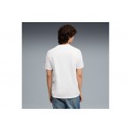 Puma Essentials Tape Ανδρικό Κοντομάνικο T-Shirt Λευκό, Μαύρο