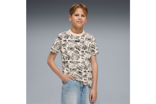 Puma Mid 90S Printed T-Shirt Ανδρικό (691749 87)