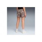 Puma Essentials Graphics Animal Printed Σορτς Αθλητικό Γυναικείο (691823 88)