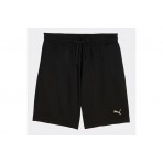 Puma Essentials Elevated Ανδρική Αθλητική Βερμούδα Μαύρη