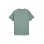 Puma Tech Tee Ανδρικό Κοντομάνικο T-Shirt Πράσινο