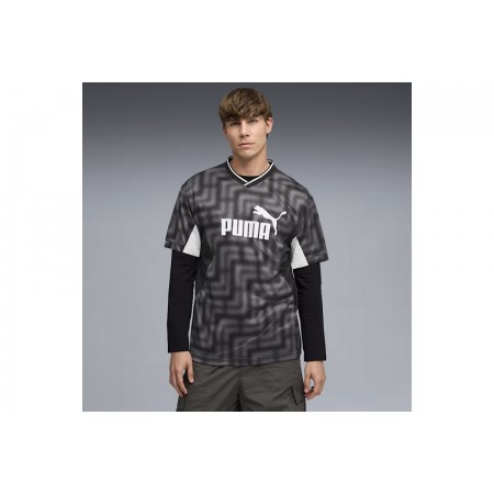 Puma Essentials Block Football Jersey T-Shirt Ανδρικό (692194 01)