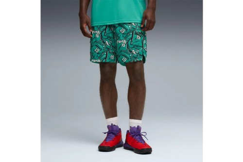 Puma Flagrant Foul All Over Print Βερμούδα Μπασκετική Ανδρική (692266 01)