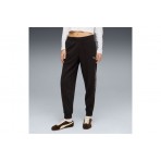 Puma Essentials Graphics Animal Γυναικείο Παντελόνι Φόρμας Μαύρο