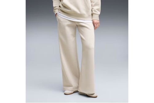 Puma Essentials Cat Fleece Wide Leg Παντελόνι Φόρμας Γυναικείο (692919 82)