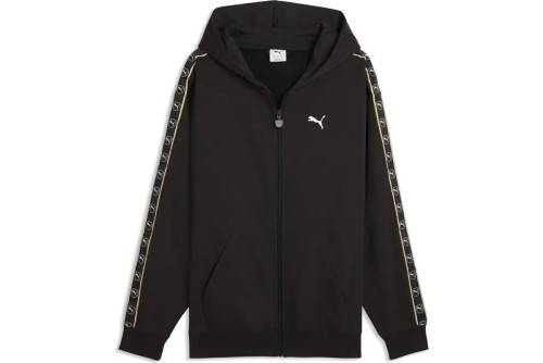 Puma Essentials Elevated Tape Relaxed Ζακέτα Βαμβακερή Ανδρική (694343 01)