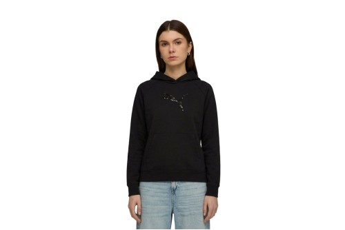 Puma Essentials Sequins Hoodie Γυναικείο (694577 01)