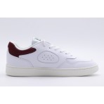 Lacoste Lineset Ανδρικά Sneakers Λευκά, Μπορντό